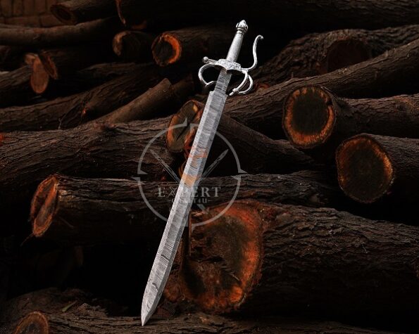 Damascus Medieval Zorro Swords