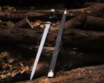 Medieval Battle Ready Sword With Scabbard