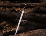 Medieval Battle Ready Sword With Scabbard